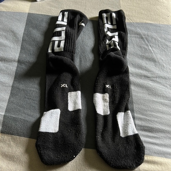 black and white elite nike socks - Picture 1 of 2